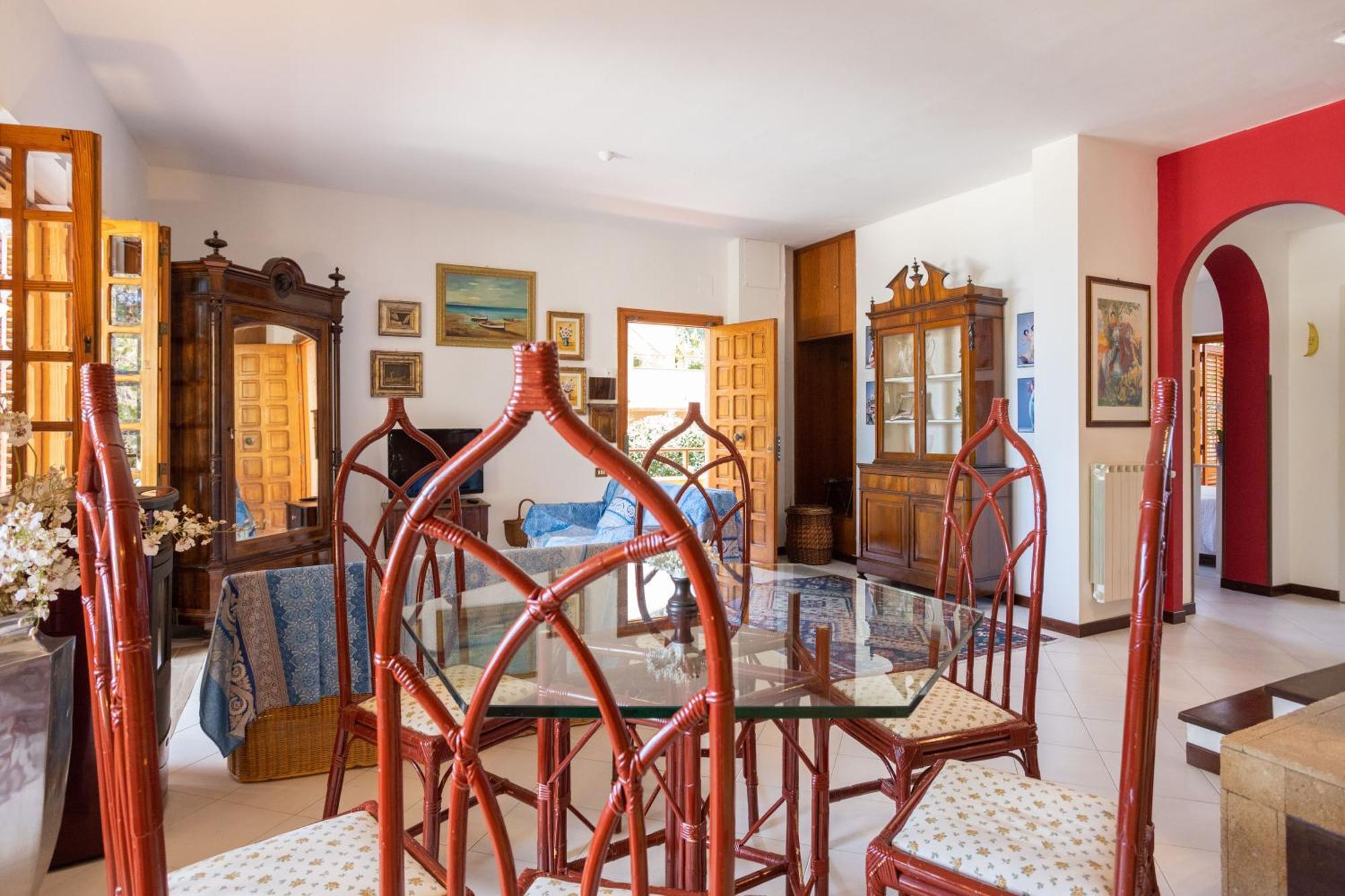 Villa Nel Verde Sul Mare, Mondello, Palermo Exteriör bild